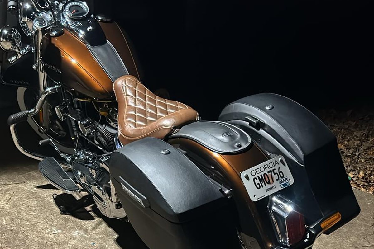 Cruiser motorcycle detail from FLNY Ryderz imagery